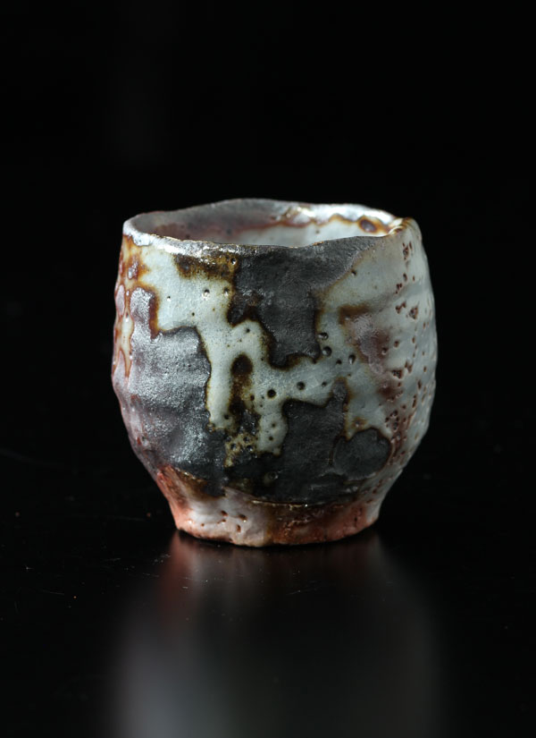 堀一郎 志野湯呑 | ギャラリー桃青