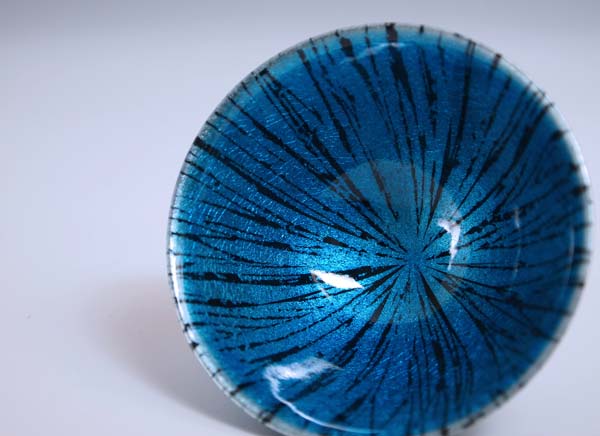 古川拓郎 釉裏銀彩盃 | ギャラリー桃青