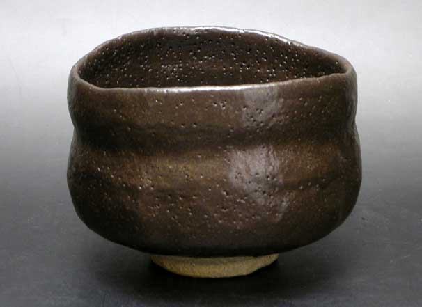 Sadamitsu Sugimoto Shigaraki Black Tea Bowl杉本貞光茶碗