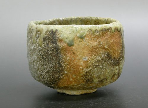 Wood fired Shigaraki tea bowl